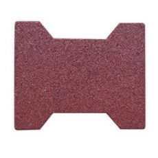 Dog Bone 195mm x 160mm 45mm Full Pigmented Red